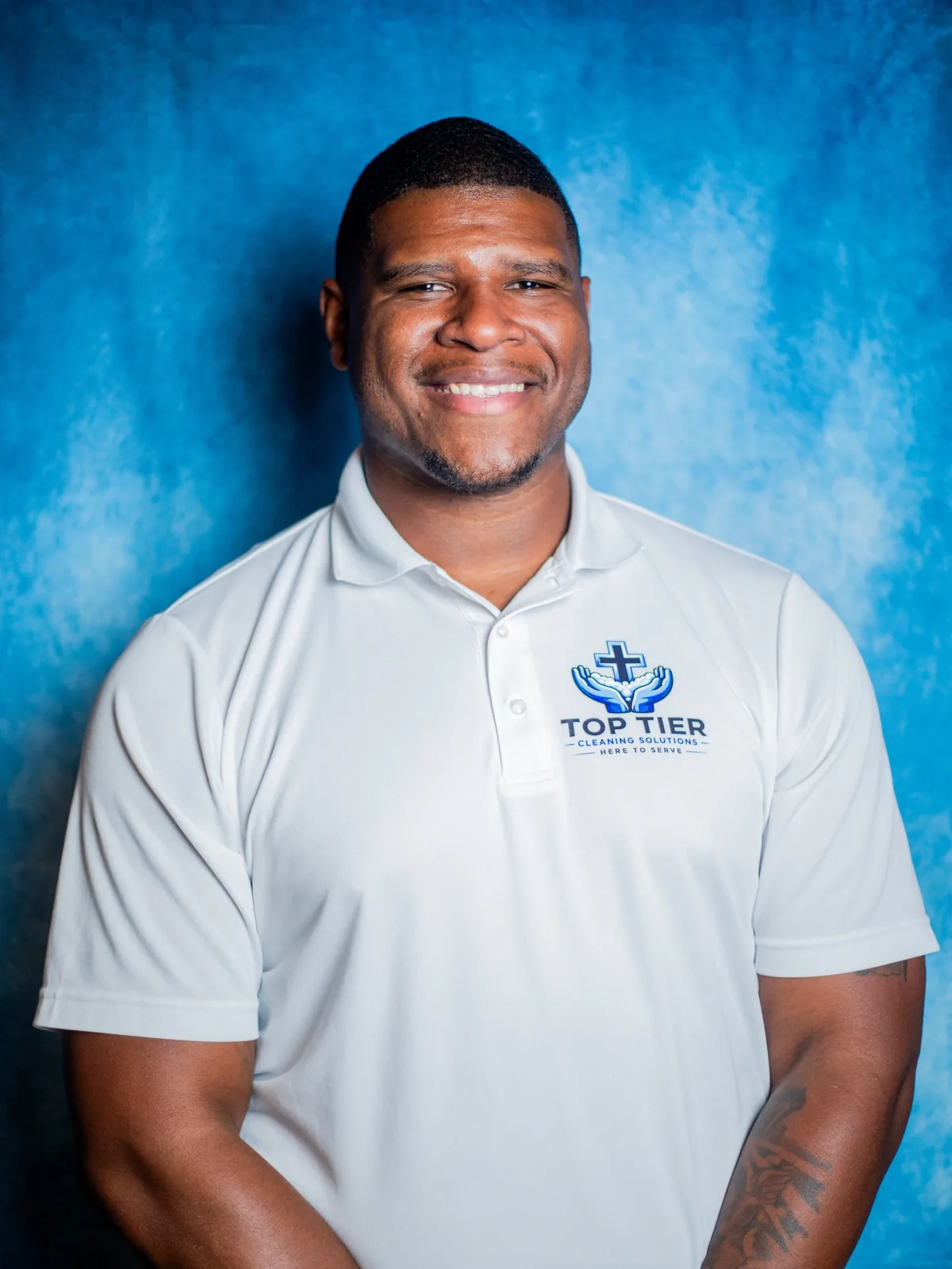 Maxwell Bell, owner of Top Tier Cleaning Solutions in Lawrenceville, GA